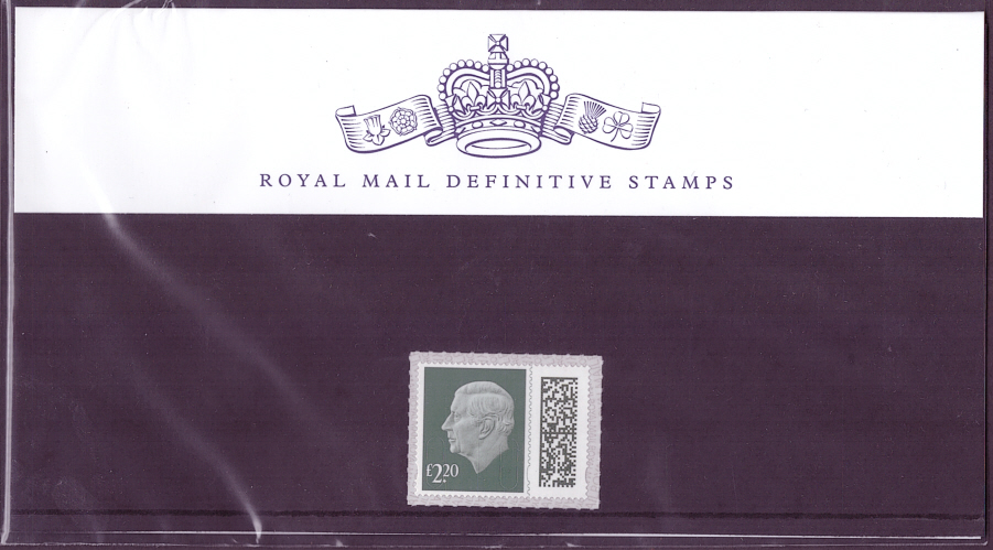 (image for) 2023 King Charles III Definitive Royal Mail Presentation Pack 122 - Click Image to Close